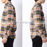 T-MSS533 Slim Fit Designer Check Wholesale Flannel Shirt for Men thumbnail-2