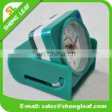 Gift Promotion Alarm Clock, Wholesale Supply Colored Travel Alarm Clock thumbnail-2