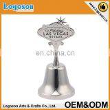 Custom high quality zinc alloy antique metal jingle small antique souvenir dinner bells