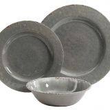 Melamine 3pcs Rustic Dinnerware Set thumbnail-3