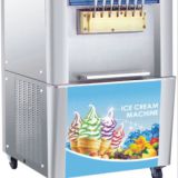 Humanization Design Ice Cream Dispenser Machine Stainless Steel Panel