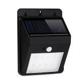 Factory price waterproof energy saving outdoor sensor led solar wall light