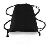 Wholesales Eco Canvas Schoolbag Drawstring Backpack Bag Travel Sports Pouch Bag thumbnail-2