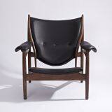 Waxy Leather Replica Reproduction House of Finn Juhl Chieftain Chair thumbnail-1