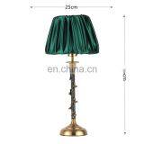 Hot Sale Hotel Home Decor Gold Metal Table Lamp Luxury Classic Resin Desk Lamp thumbnail-6