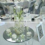 10" Round Glass Mirror Wedding Christmas Party Table Decoration Centerpieces thumbnail-6