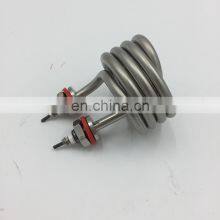 Stainless Steel 304 SS316 SS310 Incoloy Steamer Tank Immersion Tubular Heater Element for Steamer Usage thumbnail-5