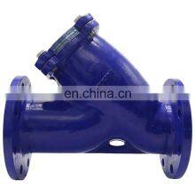 Bundor Ductile Iron Flanged End ansi y strainer 150lb  Factories Strainer