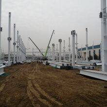 Seismic Earthquake Prefabricated Light Steel Structure Muti Slope Workshop thumbnail-4