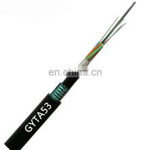 Duct moq 2km drum box gyta 2 4 8 12 24 32 48 96 288 144f optical fiber cable black color opgw fiber cable
