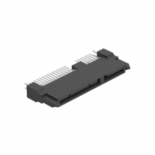 Denentech SATA 7+15P Female H14.15mm Straight Dip thumbnail-2