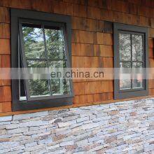 New Design Double Tempered Glass Cheap Aluminum Awning Window thumbnail-5