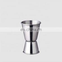 Factory Direct 15ml 30ml Bacardi Bartender Metal Balance Measure Stainless Steel Cocktail Bar Double Jigger