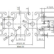 MK-8-4080 Customized Black Anodized 4080 Aluminium Profile T Slot for SIM Racing Rig Simulator Factory Sale thumbnail-3
