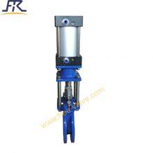 2 Inch Pneumatic Ceramic Lined Knife Gate Valve thumbnail-5