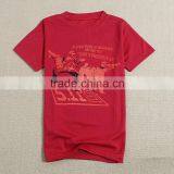 Custom Promotion Sublimated Printing T-shirts, Round Neck Color T-shirt thumbnail-1