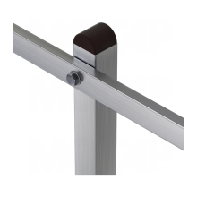 Plastic Domed Ribbed Square Plug Tube Pipe thumbnail-3