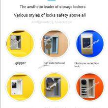 6-door Compact ABS Locker Cabinet for Spa and Wellness Centers – Waterproof and Stylish thumbnail-5