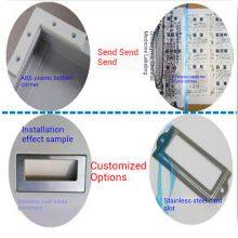 Professional Red TCM Herb Cabinet-HBC457| Partitioned Metal Storage Unit With ABS Plastic Feet for Acupuncture and Wellness Centers thumbnail-5