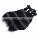 Unprocessed virgin indian remy hair for cheap hair weave straight 7a black