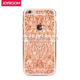 Joyroom Luxury Diamond Shiny Flowers Case for IPhone 6Plus Soft Crystal TPU Bling Back Cover for IPhone 6s Plus MT-5800 thumbnail-1