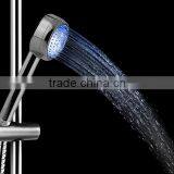 RGB ABS Material Temperature Controlled LED Bath Portable Shower Head thumbnail-2