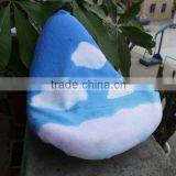 clud and sky design lint bike saddle cover