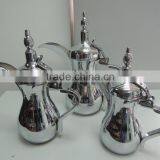 5 Size for Choice Stainless Steel Arabic Dallah Coffee Pot With Golden or Silver Coating thumbnail-6