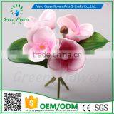 2016 Wholesale PU Latex Artificial Flowers Moth Orchid Four Pieces Two Leafs Real Touch Babys Breath Fake Flower thumbnail-1