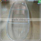 PC Leisure Boat Clear Plastic Traveling Kayak Polycarbonate Canoe Quality Choice thumbnail-2