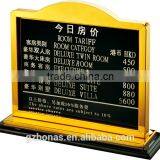 Free Standing Hotel Exchange Rate Board/number Board thumbnail-5
