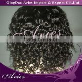 Malaysian Virgin Hair #4 Color Full Lace Wig Spiral Curl
