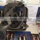 3M 6800 Reusable Full Face Mask, Black Color, Silicone Material, Use With 2091, 2096, 2097 Filters thumbnail-4