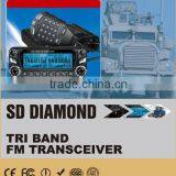 Latest Ham Radio Transceiver / Two Way Radio / Dual Band Vhf&uhf Digital Mobile Radio thumbnail-4