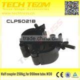 Pipe Line Up Clamps CLP5021NB Black Swivel Coupler 500kg for D50mm TUBE.W30