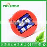 Strong Light Lantern Camping Light Defensa Personal for Outside Hiking Camping Lights Use 3AA Battery Orange Color With Solar thumbnail-5