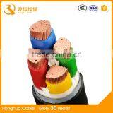 Copper Conductor 300 sq mm Electric XLPE/PVC Armoured Underground dc Power Copper Cable thumbnail-1