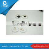 Lemo Custom Brand Logo Flatback Square Metal Shirt Button thumbnail-1