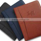 A5 Leather FIle Folder With Notepad-HYFD019