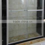 Freestanding Aluminum Building Shower Glass Door D16 thumbnail-6