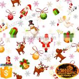 Happy Christmas Dazzle Graphic No.DGLGD022 Water Transfer Printing Material Hydrographic Printing
