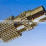 9.5mm TV Plug Zinc Material Nickel Plating Rohs Comliant