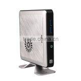 Lowest Price Thin Client Mini Industrial PC HTPC Intel Celeron 1037u Barebone System WiFi+HDMI 1080P+VGA+RJ45 Lan+USB3.0 Port
