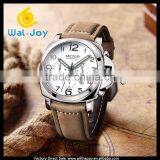 WJ-5509L Small Dial Work Genuine Leather Band Fashion Megir Men Waterproof Hand Watch thumbnail-3