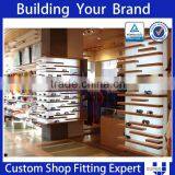 Tailor Made Wooden Sunglass Store Design for Retail Shop