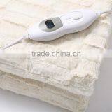 100% Safe Heated Electric Warmed Blanket With 100% Brushed PV Fur+Non-woven Fabric thumbnail-3