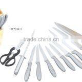 Stainless Steel Knife Set -15Pcs With Wooden Block