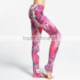 Ladies 92 Polyester 8 Spandex Leggings, Sublimation Yoga Pants thumbnail-3