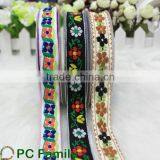 Beautiful Flower Jacquard Ribbon for Clothing Accessories thumbnail-1