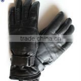 glove ,sheep nappa gloves,black ski gloves for men